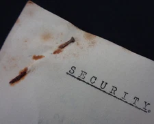 WW2 "SECURITY" document "CONCEALMENT and CAMOUFLAGE" of Anti-Aircraft Batteries