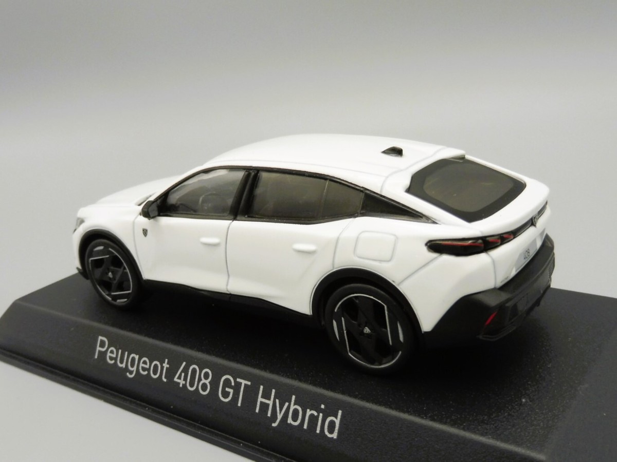 ノレブ 1/43 プジョー 408 ハイブリッド 2023 (パールホワイト) 474812-1.jpg