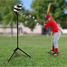Heater Sports Scorpion Soft Toss Pitching Machine With 8 Hour Battery