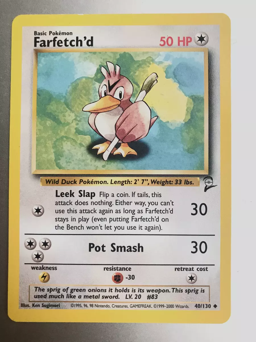 Got a first Farfetch'd today. Are they rare? Looks pretty cool to