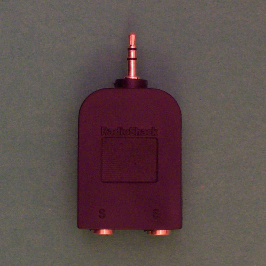 Radio Shack RadioShack Gold Series Y-Adapter, 1/8
