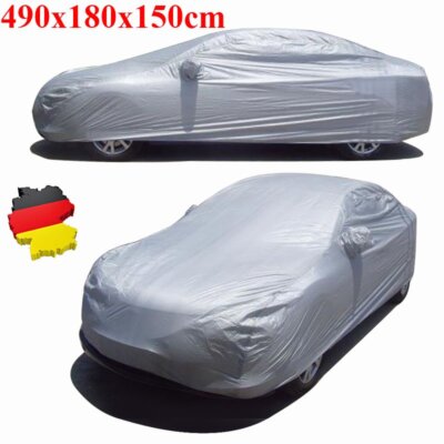 DE Auto Ganzgarage Abdeckplane XL Atmungsaktiv Vollgarage Faltgarage KFZ PKW NEU
