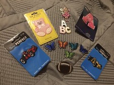 Lot Of 12 Sew Iron On Kids Patches Boy Girl Mix Cars Sports Butterfly Ballet