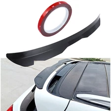 Rear Roof Lip Spoiler Wing Decoration Strip Carbon Fiber For Hatchback Universal