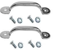Garage Door Lift Handle Closed Grip 2 Pack with Screws