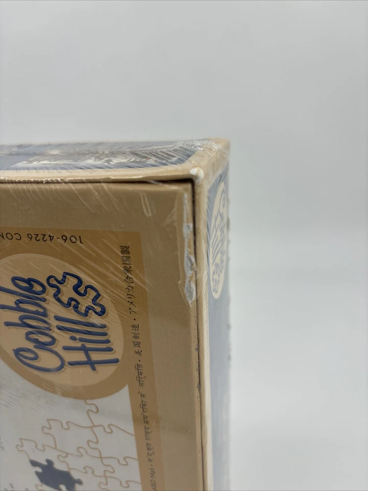 Рождественская головоломка Cobble Hill 500 шт. Tis The Season Winter City Scene Stores НОВАЯ - Изображение 3 из 3