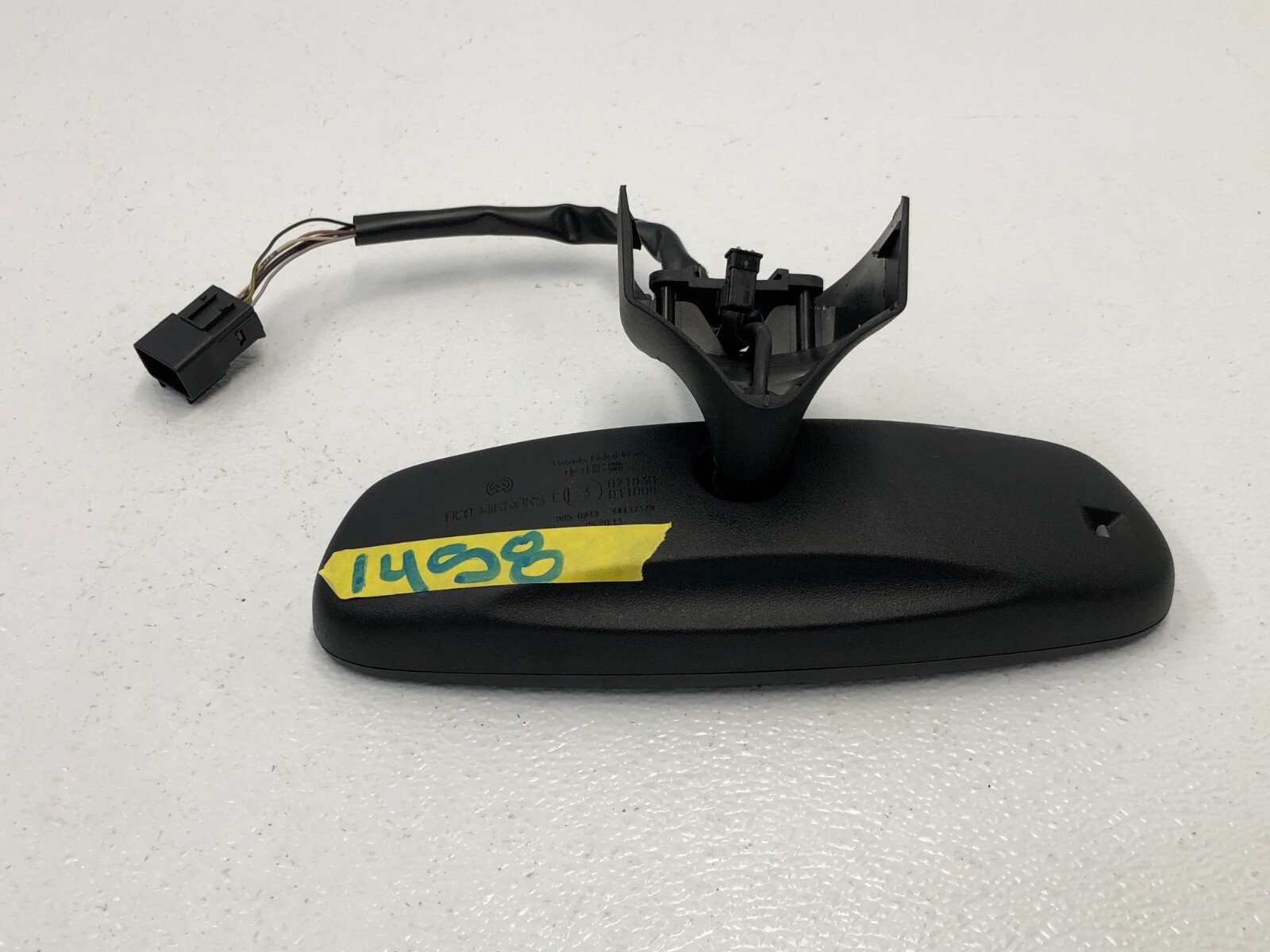 2013 2014 Maserati Granturismo M145 Interior Rear View Mirror Black 1458 OEM