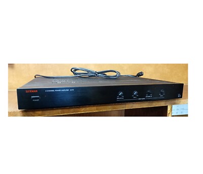 Luxman M-111 4-Channel Power Amplifier Power Amp Good Condition