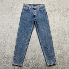 VTG Levi's 550 Jeans Mens 32x34 Faded Wash Relaxed Tapered Red Tab 90s USA