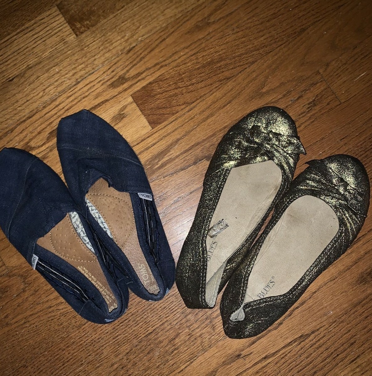 Scarpe mocassini ballerine casual Toms & Paris Blues LOTTO 2 donna 9 5 ❤️tb5m33