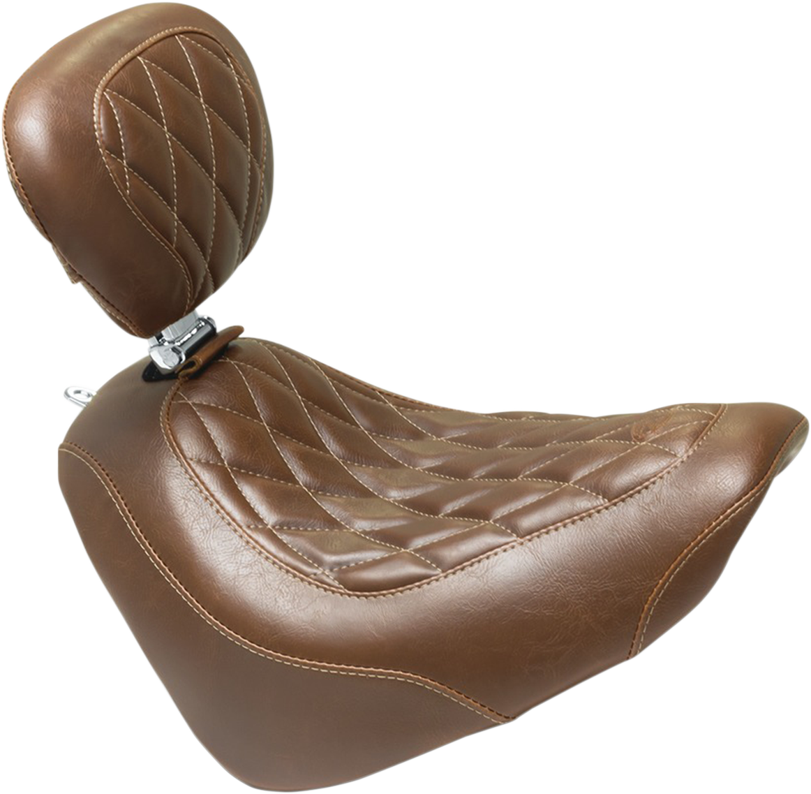 Chage Mustang Brown Diamond Front - Includes Backrest Wide Tripper