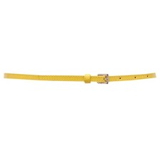 4301U cintura bimba SIMONETTA MINI pelle genuine leather yellow belt girl