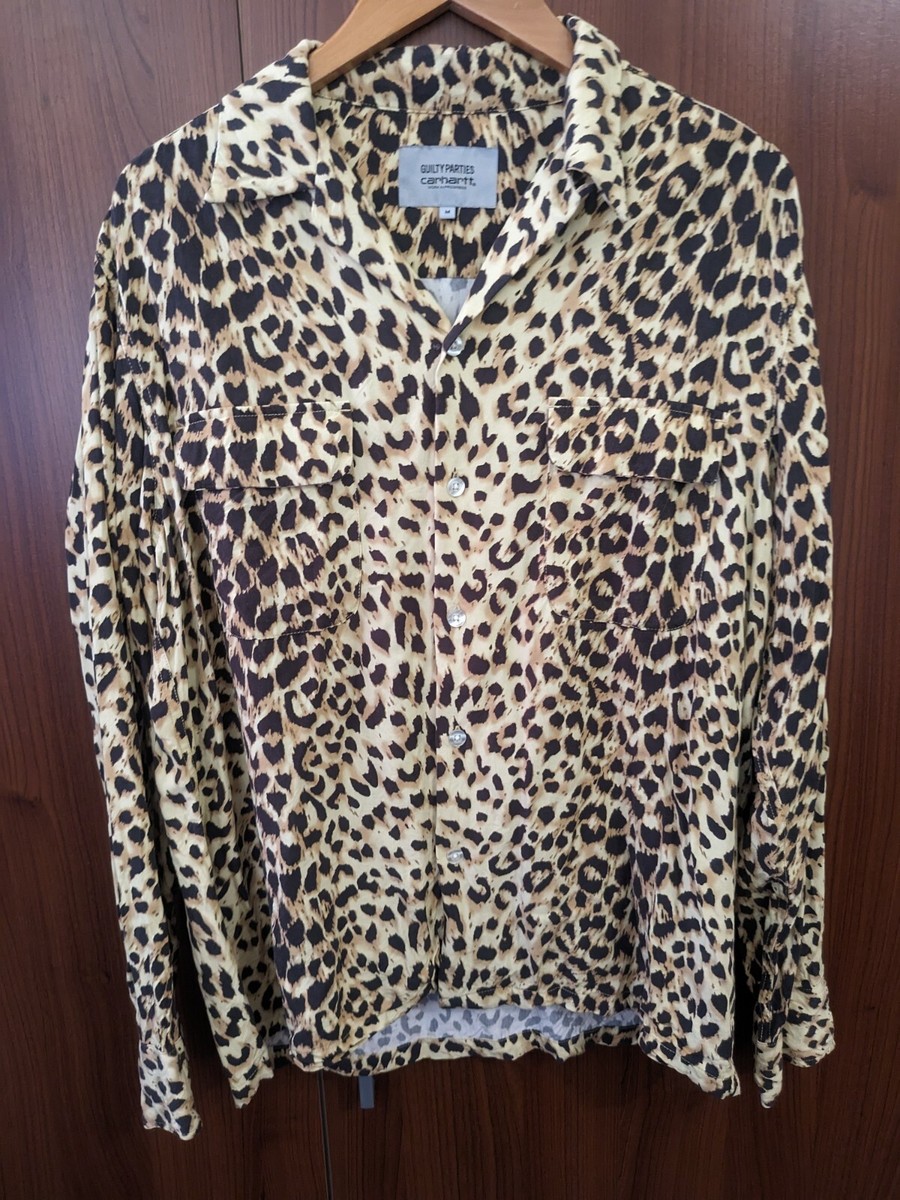 Mens Carhartt WIP Guilt Pleasures Wacko maria Leopard shirt Mens Carhartt WIP Guilt Pleasures Wacko maria Leopard shirt