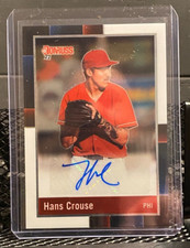 Hans Crouse 2022 Optic 1988 Retro Auto - Phillies