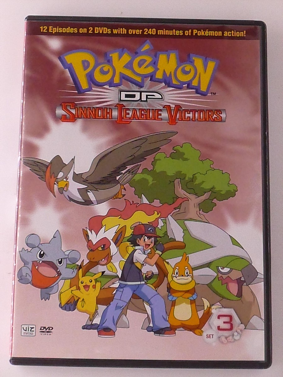 Pokemon DP Sinnoh League Victors Set (DVD, episodes 23-34) J1231