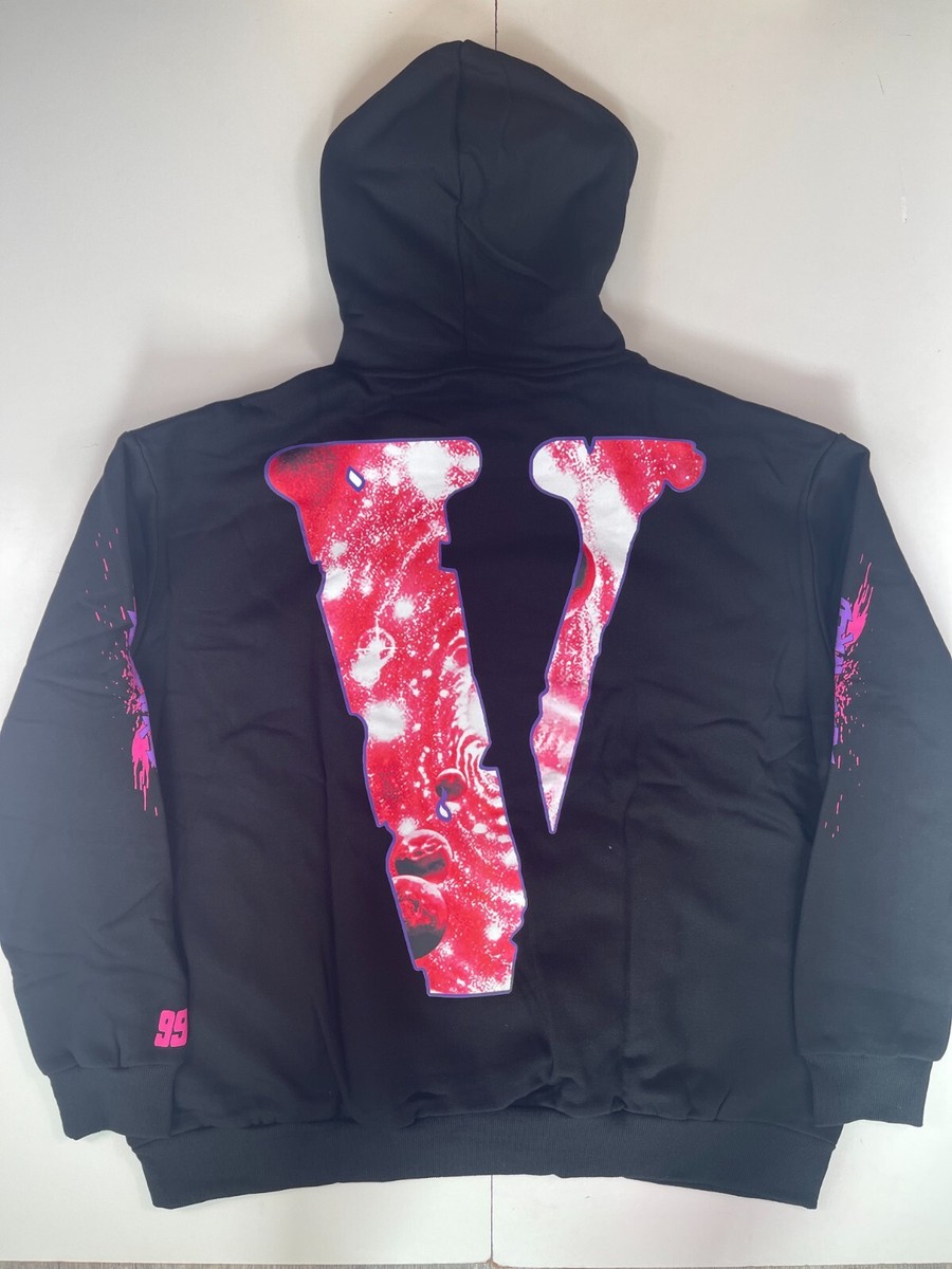 Juice Wrld x VLONE Galaxy Hoodie Black Brand New | eBay