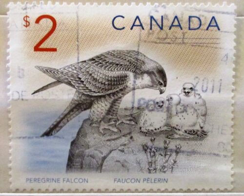 CANADA 2005 Peregrine falcon $2 stamp fine Used.  - Photo 1/1