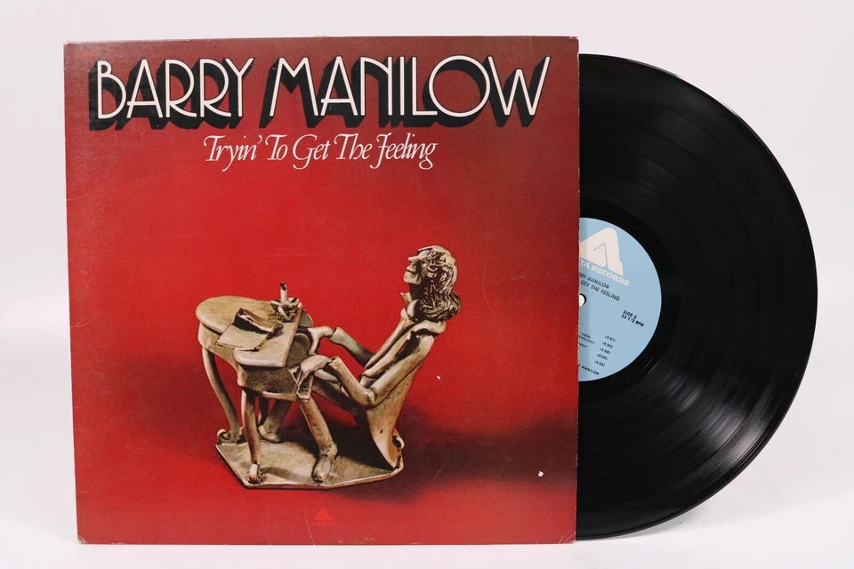 Barry Manilow Tryin To Get The Feeling 1975 Arista Records 33 RPM Vinyl LP Foto 3 de 4