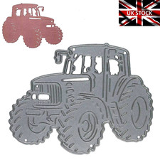 Tractor Metal Cutting Die , Scrapbooking , Embossing . DIY. A1004