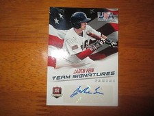 JADEN FEIN 2015 Panini USA Baseball 15U National AUTO Autograph #/299 QTY