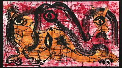 SERGIO HERNANDEZ Mexican Artist Original Signed Large Woodcut ...