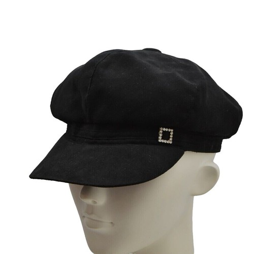 Black Top Hat Chauffeur Hat For Men Women Classc Vntage Newsboy