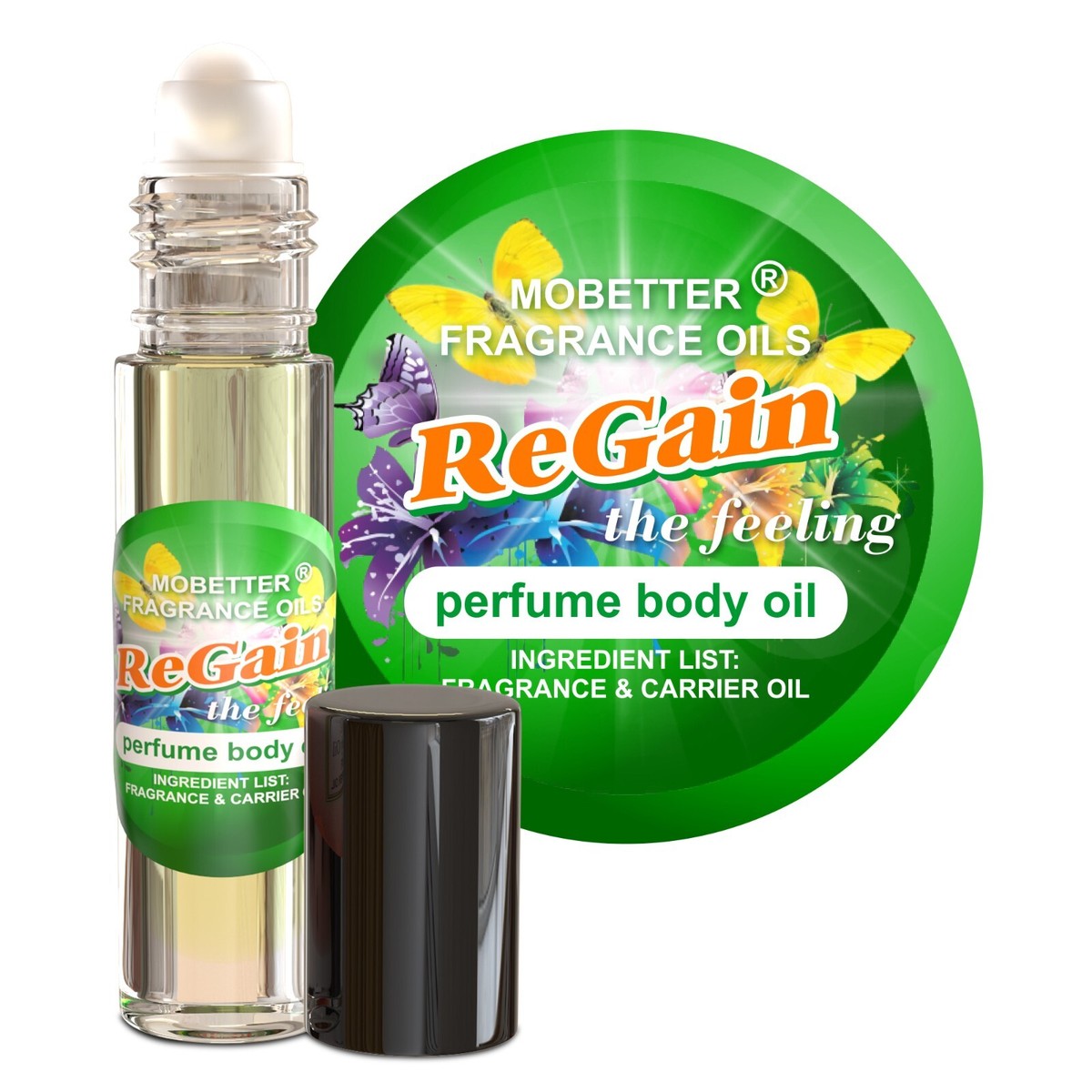 MOBETTER FRAGRANCE OILS Re Gain The Feeling Perfume Body Oil for