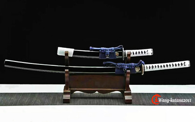40''Katana+20''Tanto Battle Ready 1095 Carbon Steel Japanese