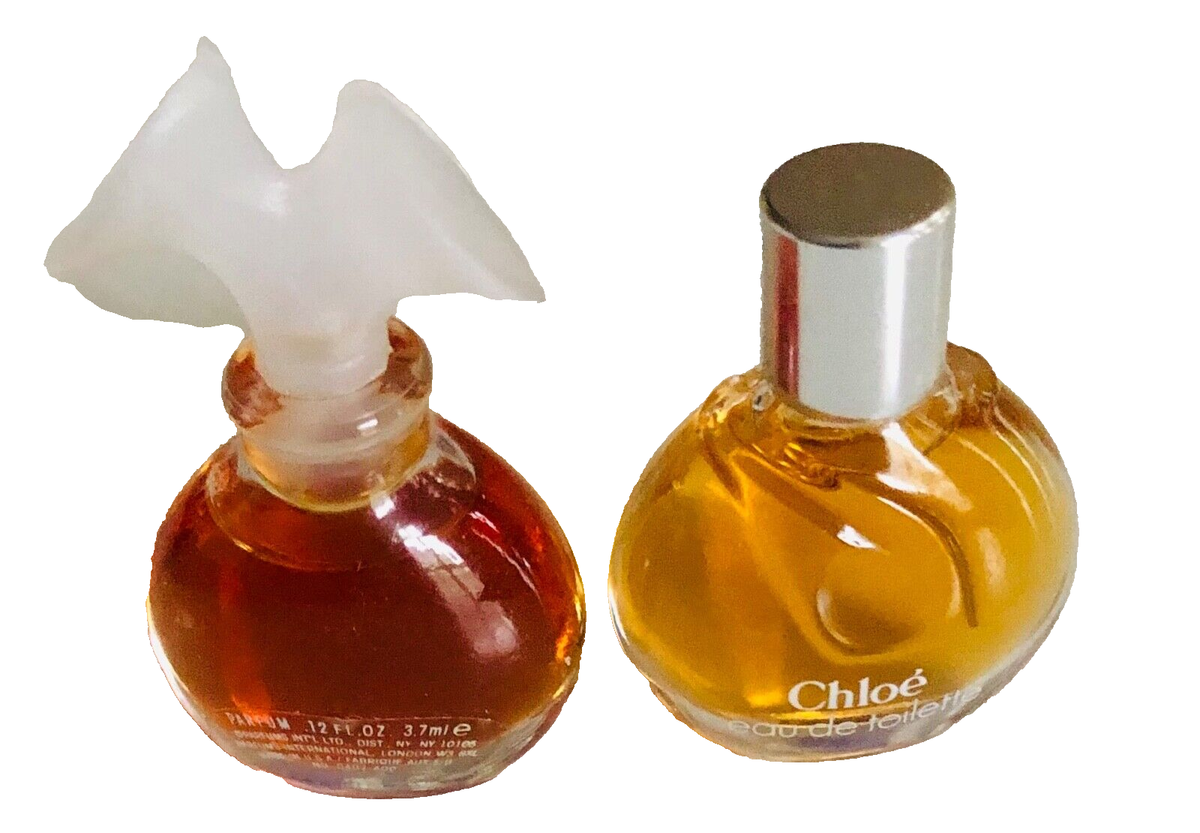 2X VINTAGE 1/8 FL oz MINI 