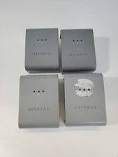 Lot Of 4 Netgear XAV101 Powerline AV Ethernet Adapters, Untested, Powers On