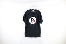 Vintage Mens Large Danger Society James Bond Book Promo Double Sided T-Shirt