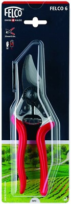 Felco 6 Pruner Swiss Made Pruning Shear Red Shears New F6