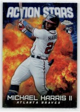 2023 Topps Chrome Update #ASC-6 Michael Harris II Action Stars RC