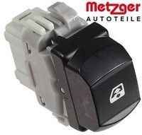 Metzger 0916945 Schalter FüR Fensterheber Schalter Fensterheber FüR Renault