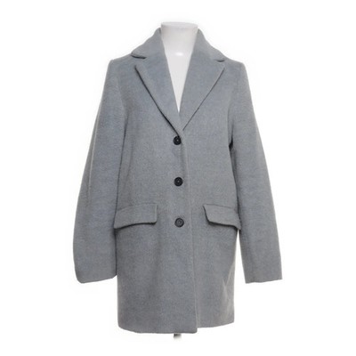Mango, Mantel, Damen, Größe: S, Grau, Polyester/Viskose, Fischgräte #aOn