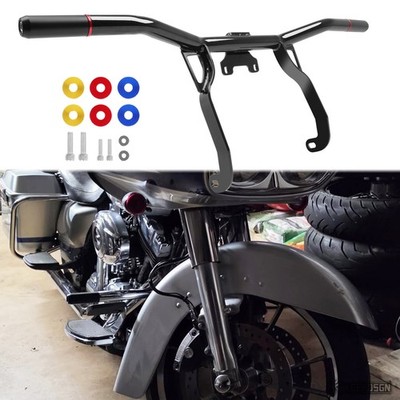 For Harley 14-23 Road King Special FLHRXS Highway Crash Bar Engine Guard FlatOut