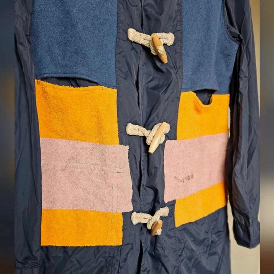 Chaqueta de Lona Comme Des Garcons Pile Panel Nylon Foto 2 de 4