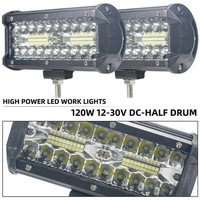 120W Car Led Lichtbalken 8000 Lumen Scheinwerfer Nebellicht FüR Trucks Suvs