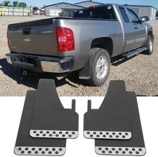 4PCS Mudguards Mud Flaps Splash Guards Mudflaps For Chevy Silverado 1500 2500