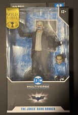 The Joker Bank Robber SDCC 2023 figure DC Mcfarlane gold label Dark Knight