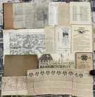 WW1 WWI US Army Military Solider Grouping 101st Supply Train Documents Letters
