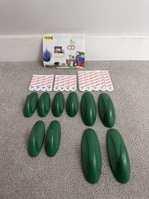 Command Green Adhesive Wall Hooks Set Removable Damage-Free Hanging