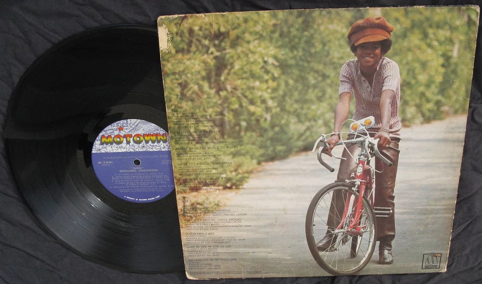 Michael Jackson BEN with Rat Rats Album Disque 33t 12" LP Vinyl Record Disc 1972 - Photo 2/4