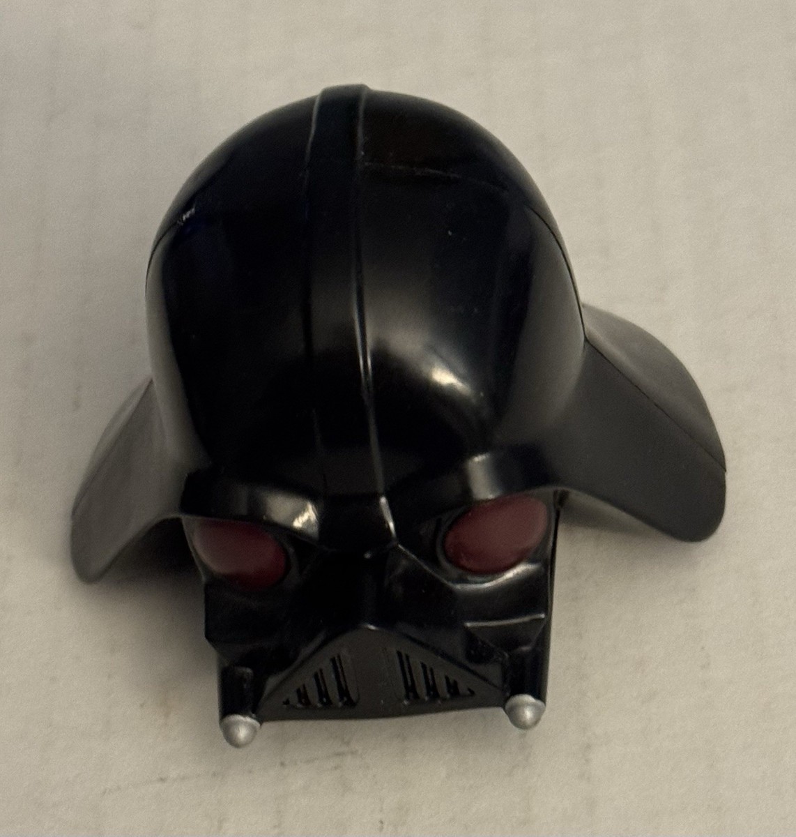 2012 Hasbro Star Wars 3D Darth Vader Mini 2 Inch Helmet Mask Red