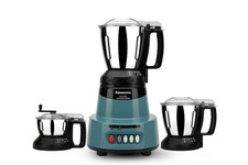 Panasonic MX-AV325 Mixer Grinder 1500W 3 Jars|Heavy Duty Motor (Coral Blue)