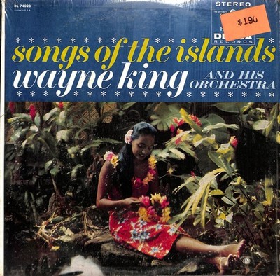Wayne King Songs of the Islands Vinyl Record LP Decca DL 74023 Stereo Sealed