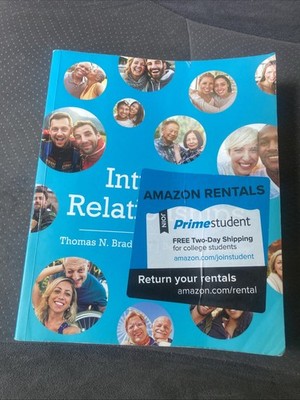 Intimate Relationships - Paperback, by Bradbury Thomas N.; Karney - Good