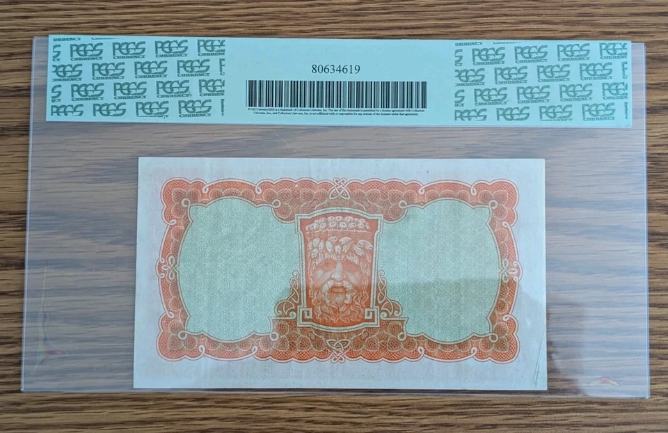 Republic of Ireland - Old 10 Shilling Note - 1957-1959 PCGS VF 35PPQ - Image 4 of 4