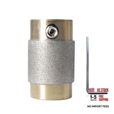 3/4 Inch Brass Core Stained Glass Grinder Bits - Diamond Grinder Bit 3/4inch 1