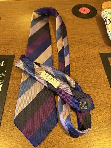 House of Fraser The Collection Pure Silk tie - Picture 1 of 3